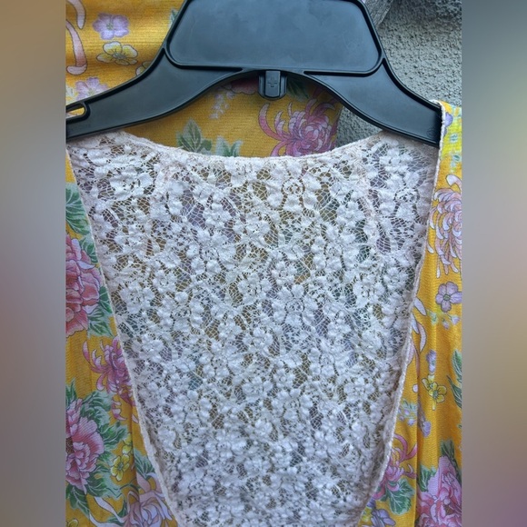 FREE PEOPLE X HOT AS HELL HAH ALL TIED UP SET FLARE PANT & TOP MARIGOLD Small - Picture 15 of 15